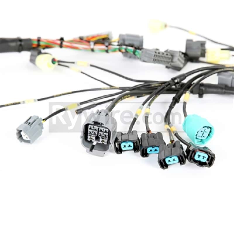 Rywire — Rywire Honda B-Series Mil-Spec Eng Harness w/OBD2 Dist/Inj/Alt & OBD1 92-95 ECU Plugs (Adapter Req) - view 1