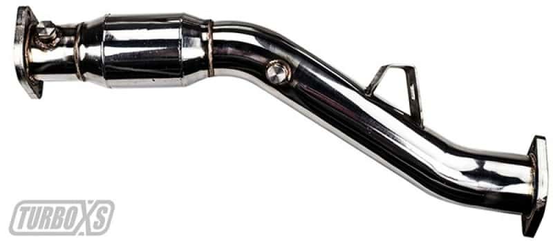 Turbo XS — Turbo XS 08-12 WRX-STi / 04-09 LGT High Flow Catalytic Converter Pipe - view 1