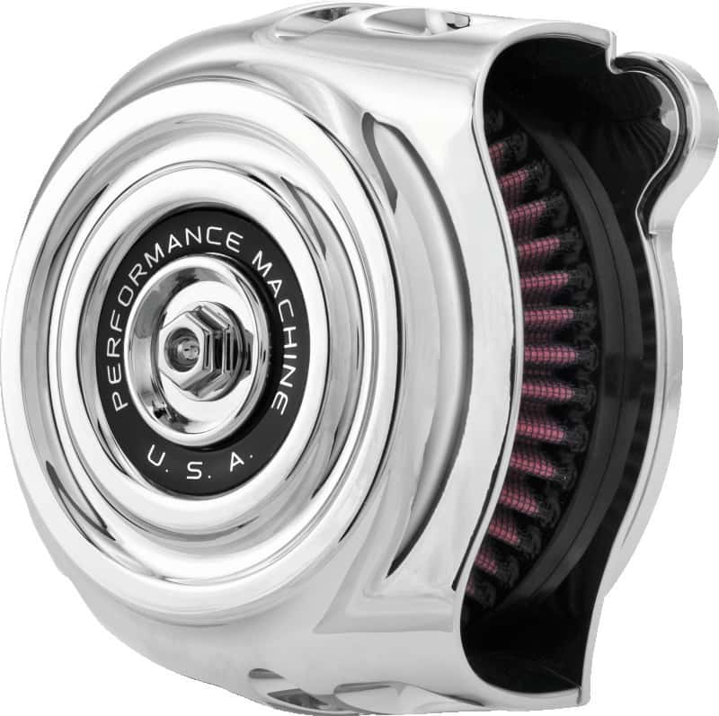 Performance Machine — Performance Machine Vintage Air Cleaner - Chrome - view 2