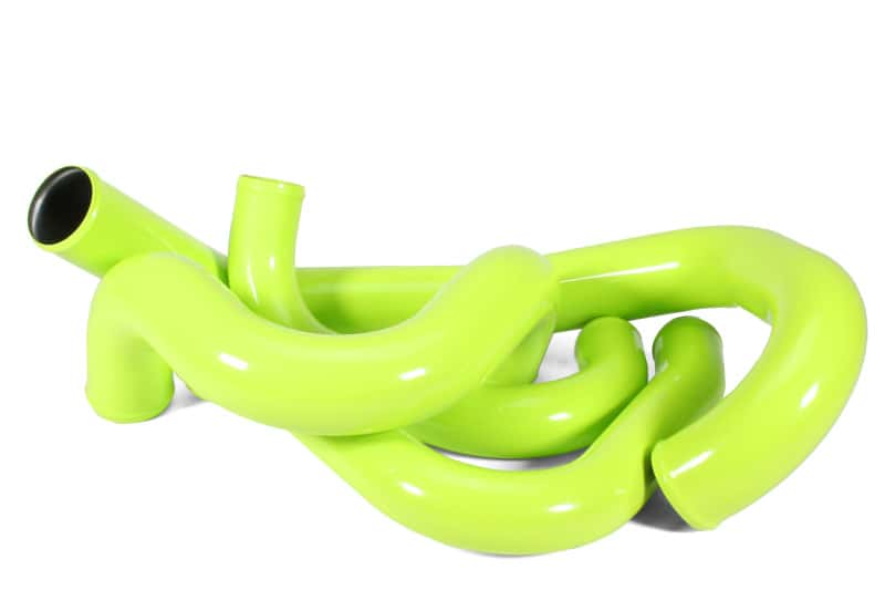 Perrin Performance — PERRIN 15-21 Subaru WRX Front Mount Intercooler Boost Tube Kit - Neon Yellow - view 4