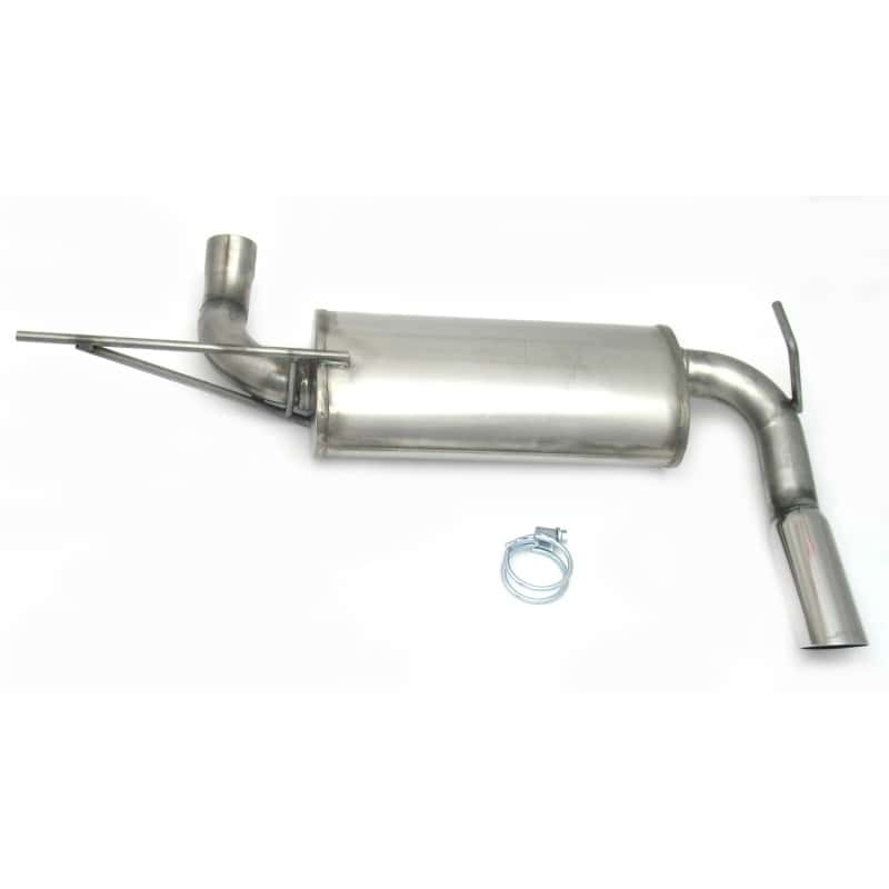 JBA — JBA 07-18 Jeep Wrangler JK 3.8L/3.6L 409SS Single Rear Exit Axle Back Exhaust
Exhaust System - view 2