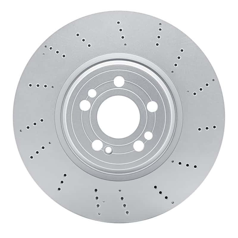 DFC — DFC 20-23 Mercedes-Benz GLE350 Front Drilled Hi-Carbon Alloy Geomet Coated Rotor - view 1