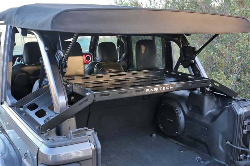 Fabtech — Fabtech 18-21 Jeep JL 4WD 4-Door Interior Cargo Rack - view 5