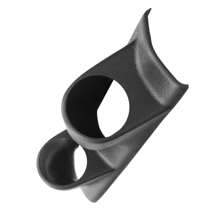 AutoMeter — Autometer 89-94 Nissan 240SX Black Right Hand Dual Pod - view 2