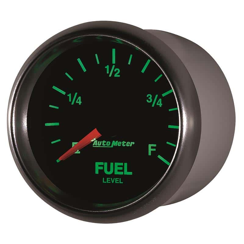 AutoMeter — Autometer GS 2 1/16in. 0-280 Ohms Fuel Level Gauge - Stepper Motor
2-1/16" FUEL LEVEL, - view 3