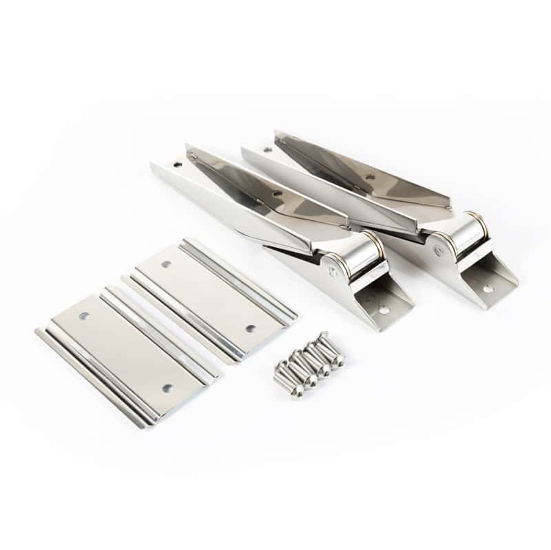 Rugged Ridge — Rugged Ridge 97-06 Jeep Wrangler Stainless Steel Tailgate Hinges
OFFROAD_EXTERIOR - view 3