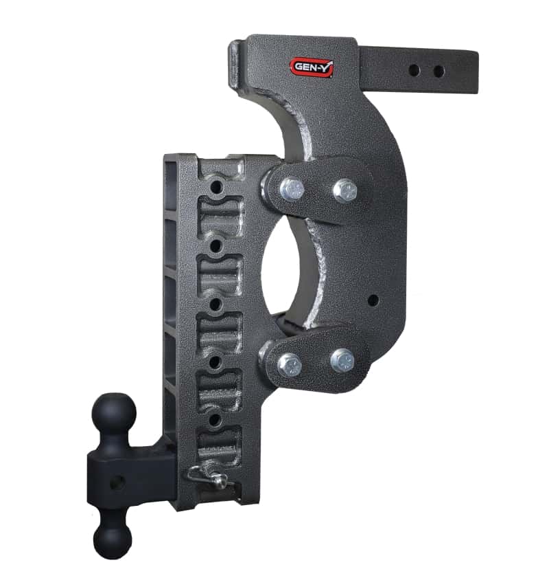 GEN-Y Hitch — Gen-Y The Boss Torsion-Flex 2.5in Receiver 21in Drop Hitch w/GH-061 Dual-Ball/Stabilizer Kit
Drop Hitch - view 1