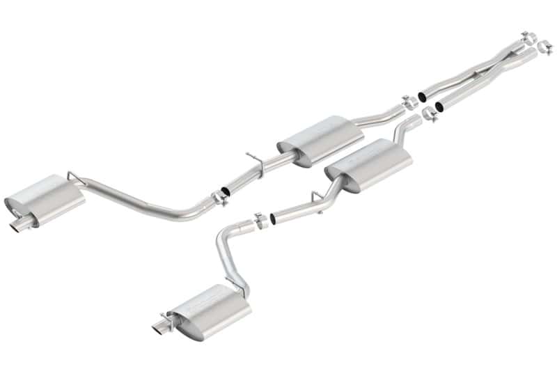 Borla — Borla 2015 Dodge Challenger 3.6L V6 S-TYPE Catback Exhaust No Tips Factory Valance
Cat-Back System
ExhstSysKt - view 3