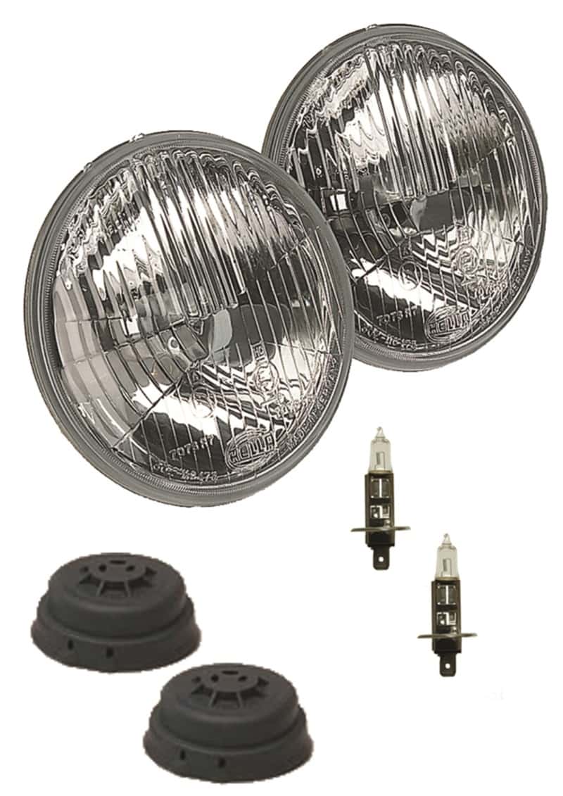 Hella — Hella 135mm H1 12V 55W High Beam Head Lamp Twin Kit
Headlight Assembly - view 1