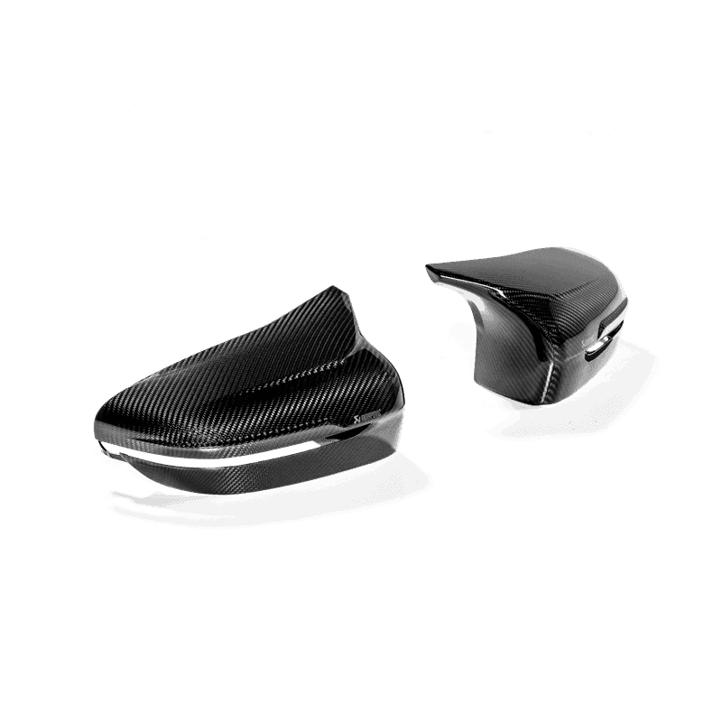 Akrapovic — Akrapovic 2018+ BMW M5 (F90) / 2020 BMW M8 (F91/F92) Carbon Fiber Mirror Cap Set - High Gloss
akrWM-BM/CA/3/G

Door Mirror Cover
WM-BM/CA/3/G - view 2