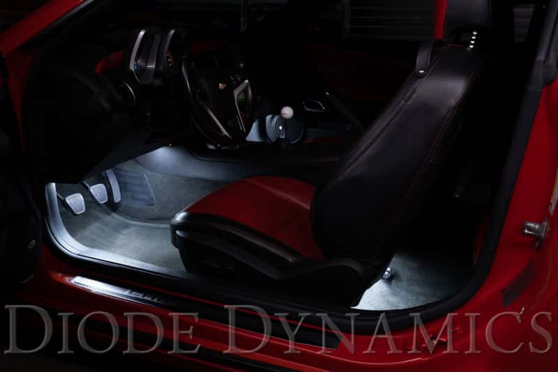 Diode Dynamics — Diode Dynamics RGBW Footwell Strip Kit 2pc Multicolor - view 4