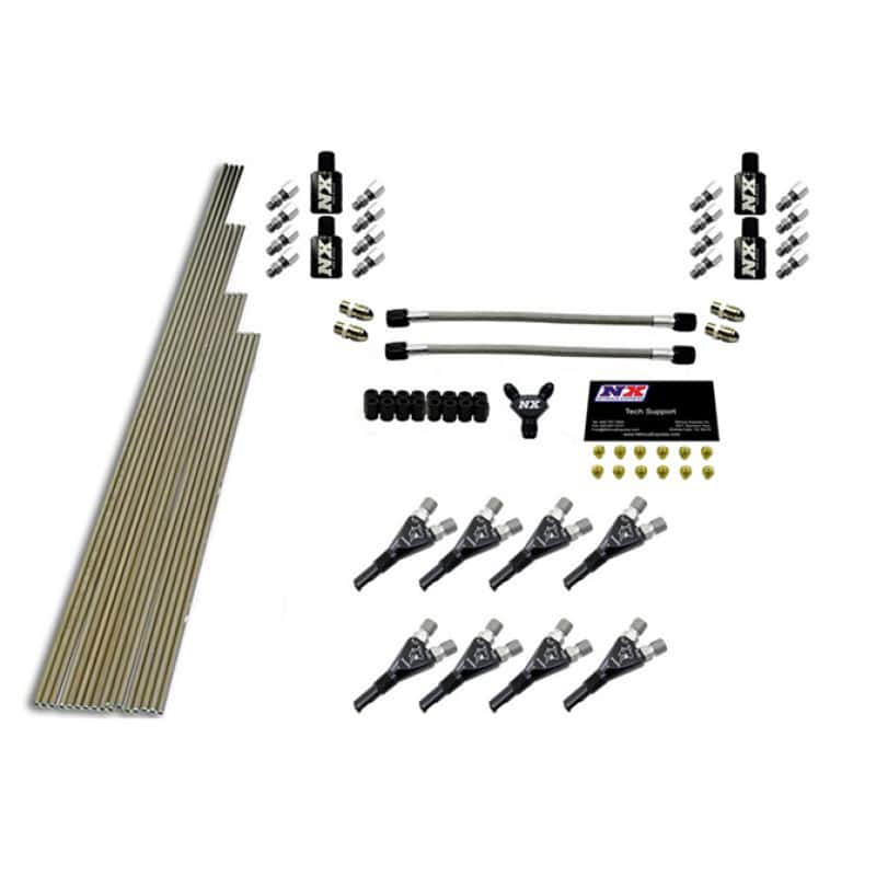 Nitrous Express — Nitrous Express 8 Cyl Shark Plumb Kit w/o Solenoids w/300HP Jets (Incl Hardware)
N2OPlumbingKt
Plumbing Kit - view 3