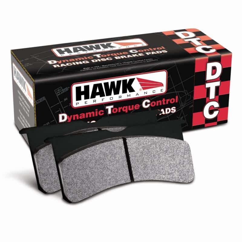 Hawk Performance — Hawk DTC-60 AP Racing/Alcon HB110 w/42mm Rad Depth Racing Brake Pads
Disc Brake Pad - view 3