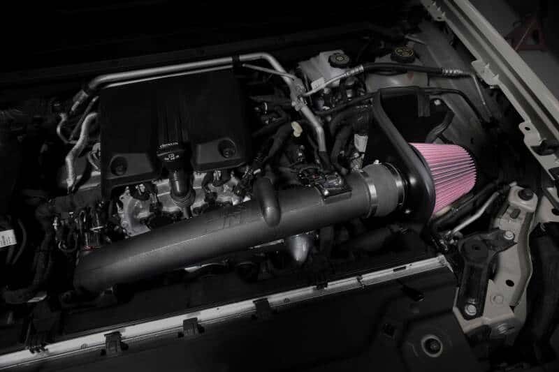 K&N Engineering — K&N 23-24 GMC Canyon / Chevrolet Colorado 2.7L L4 F/I AirCharger Performance Intake System
Air Intake System - view 3
