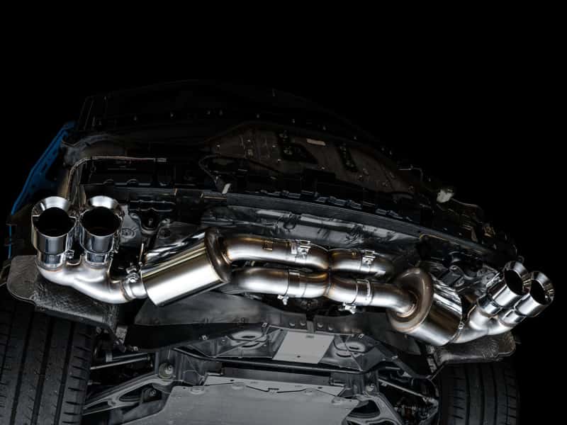 AWE Tuning — AWE Tuning 2020 Chevrolet Corvette (C8) Touring Edition Exhaust - Quad Chrome Silver Tips
Touring Exhaust - view 9