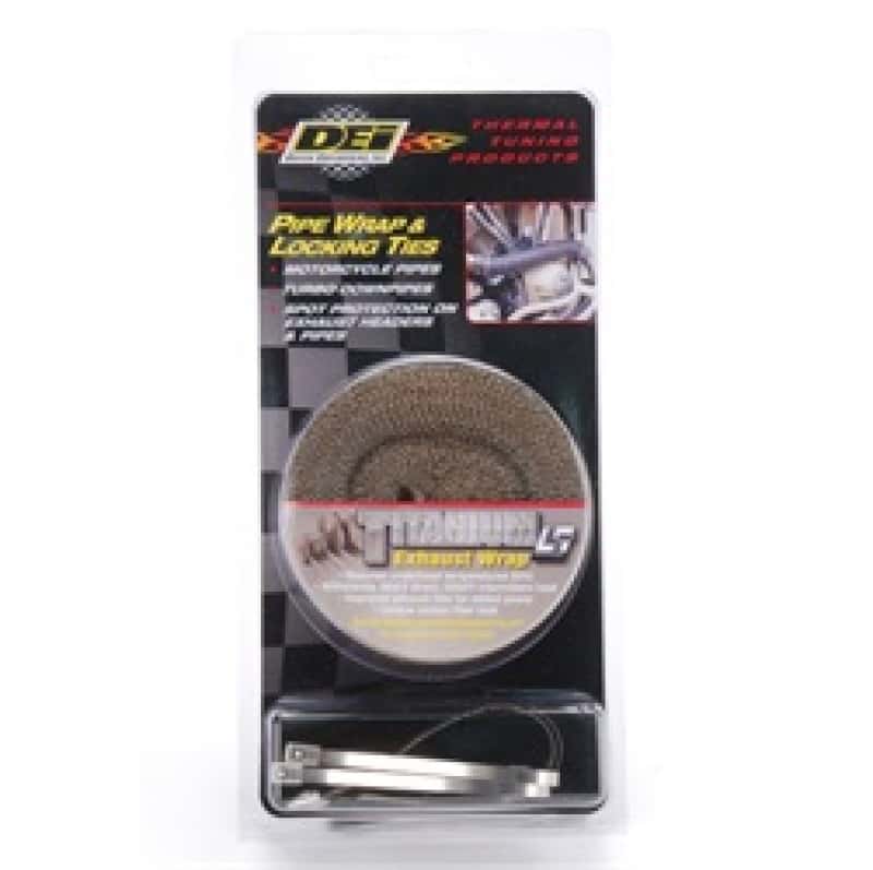 DEI — DEI Exhaust Wrap Kit - Pipe Wrap and Locking Tie - Titanium
Exhaust Wrap Kit - view 7