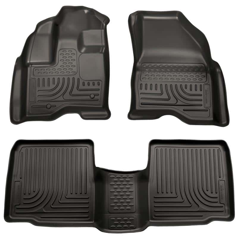 Husky Liners — Husky Liners 10-13 Ford Taurus WeatherBeater Combo Black Floor Liners
Floor Liners - view 3