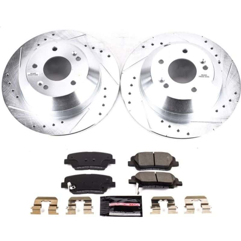 PowerStop — Power Stop 2019 Hyundai Santa Fe XL Rear Z23 Evolution Sport Brake Kit - view 1