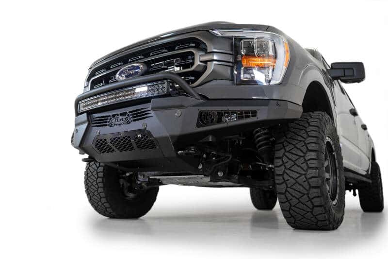 Addictive Desert Designs — Addictive Desert Designs 2021 Ford F-150 HoneyBadger Front Bumper w/ Top Hoop
Bumper- Front
Bumpers - view 11