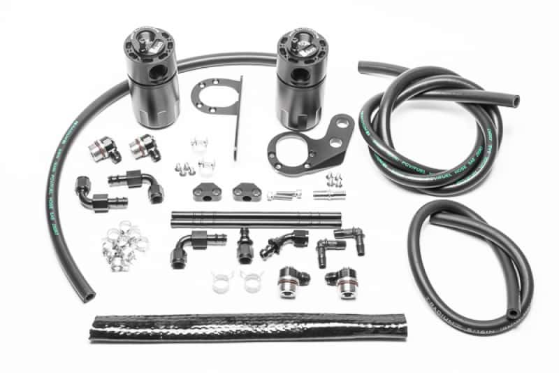 Radium Engineering — Radium 2017+ Honda Civic Type-R Fluid Lock Dual Catch Can Kit - view 1