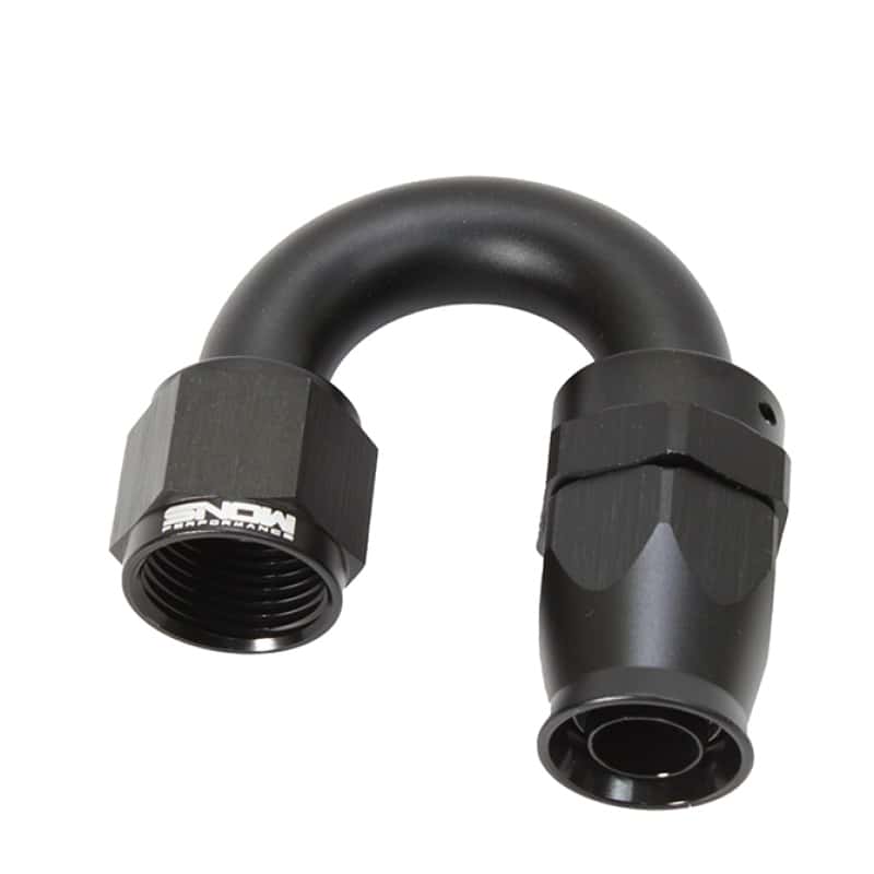 Snow Performance — Snow -10AN 180 Degree PTFE Hose End (Black)
PTFE Hose End - view 2