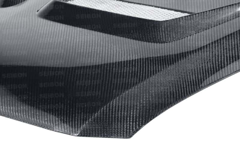 Seibon — Seibon 04-08 Acura TL CW-Style Carbon Fiber Hood - view 5