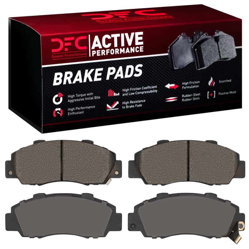 DFC — DFC 91-05 Acura Integra Front Active Performance Pads - Low Metallic
DFC Brake Pad Set - view 1