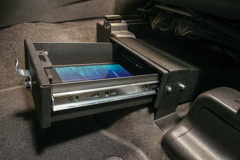Tuffy Products — Tuffy Underseat Drawer W/ Keyed Lock For Ford Explorer & Police Interceptor
Underseat Drawer - view 6