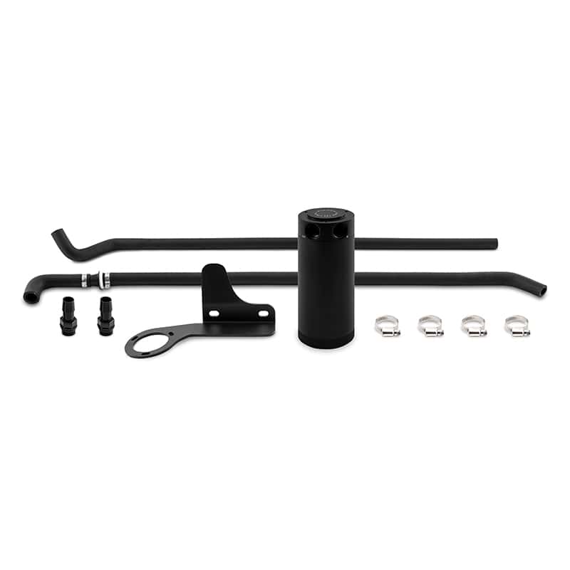 Mishimoto — Mishimoto 07-13 Mazda Mazdaspeed3 Baffled Oil Catch Can Kit - Black (PCV Side)
Oil Catch Can Kit - view 1