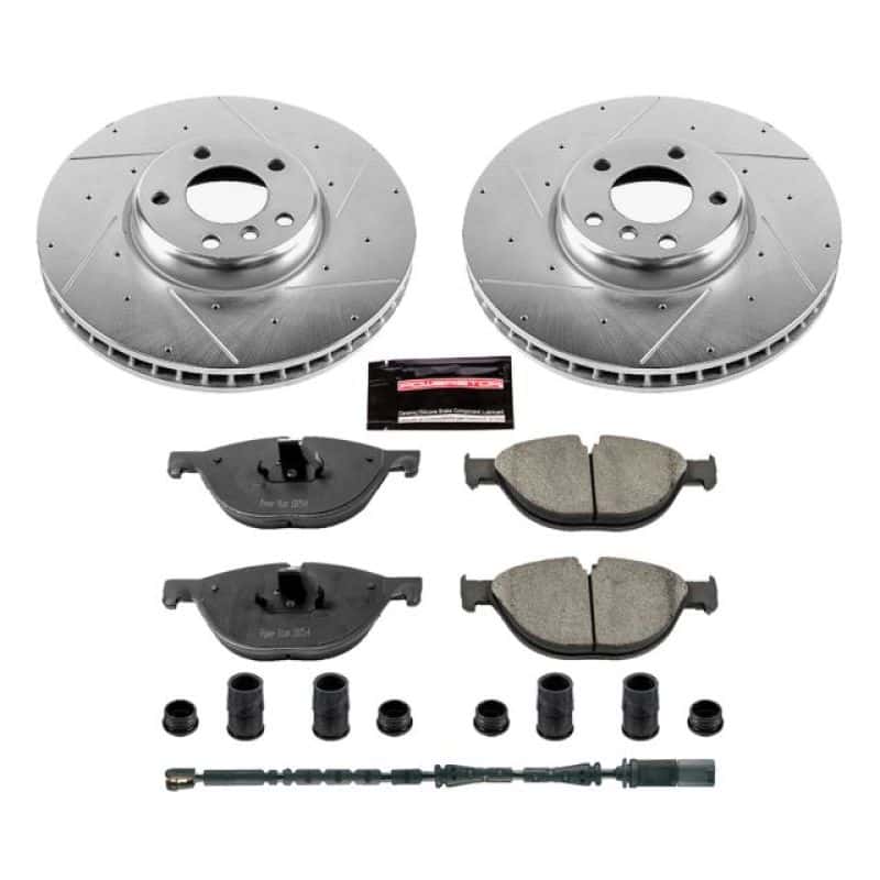 PowerStop — Power Stop 10-17 BMW 535i GT Front Z23 Evolution Sport Brake Kit - view 1