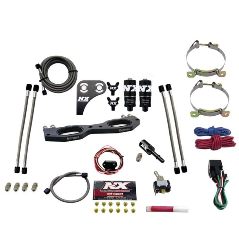 Nitrous Express — Nitrous Express Polaris RZR 1000cc Nitrous Plate Kit w/o Bottle
Injection System Kit
N2OSys - view 1