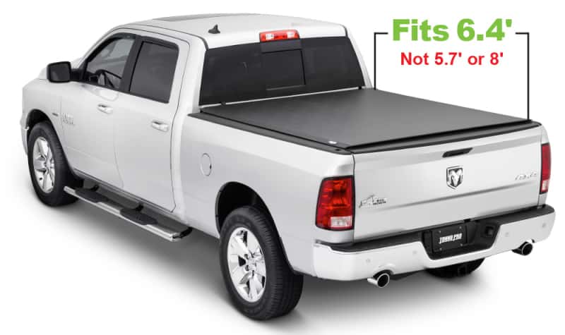 Tonno Pro — Tonno Pro 09-19 Dodge RAM 1500 6.4ft Fleetside Lo-Roll Tonneau Cover
Lo-Roll Bed Cover - view 5