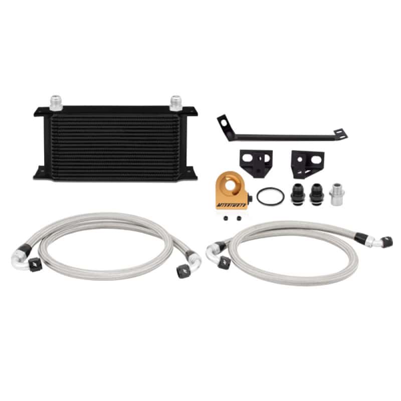 Mishimoto — Mishimoto 15 Ford Mustang EcoBoost Thermostatic Oil Cooler Kit - Black - view 8