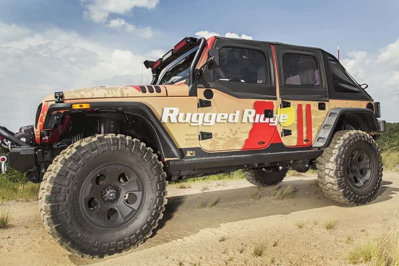 Rugged Ridge — Rugged Ridge XHD Rock Sliders 07-18 Jeep Wrangler JK 4 Door
OFFROAD_STEPSSLIDERS
Rocker Panel Guard - view 6
