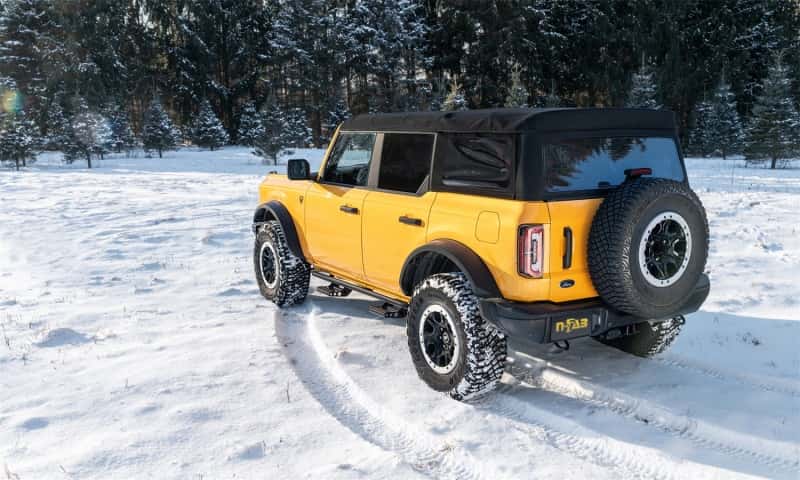 N-Fab — N-Fab RKR Step System 2021 Ford Bronco 4 Door - Tex. Black - 1.75in - view 11