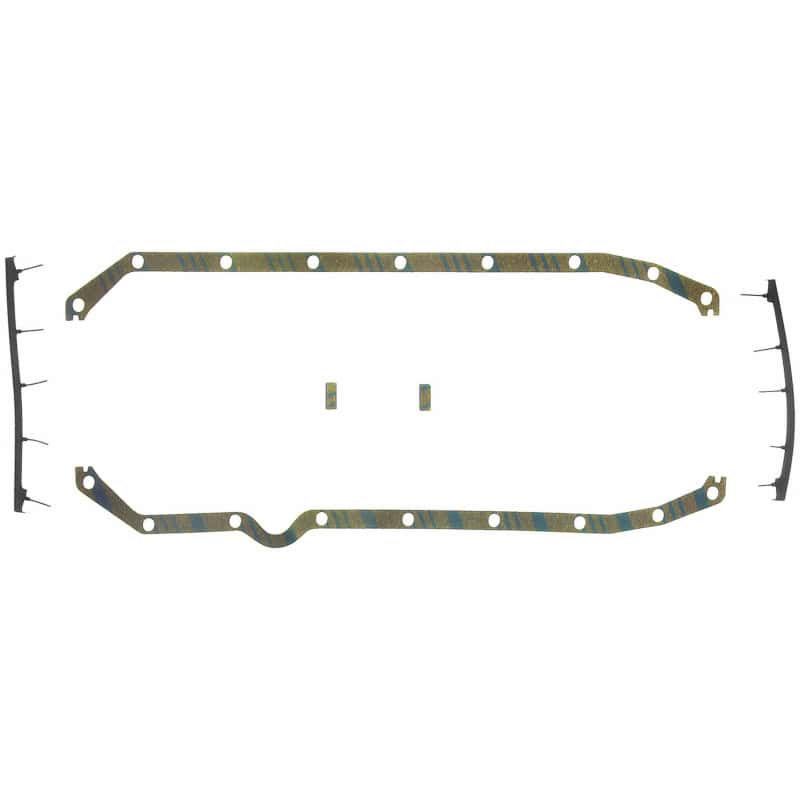 Fel-Pro — Fel-Pro OS 6412 C Engine Oil Pan Gasket Set Blue Stripe cork-rubber - view 1