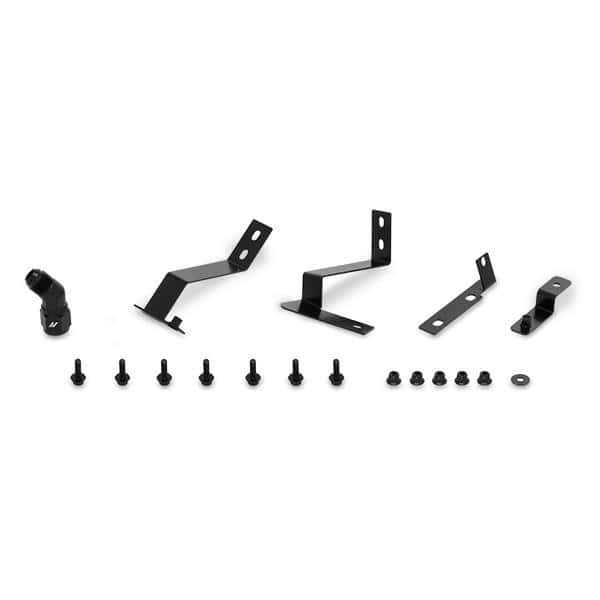 Mishimoto — Mishimoto 2016+ Chevy Camaro Oil Cooler Kit w/ Thermostat - Black - view 4