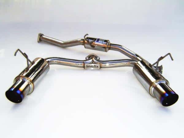 Invidia — Invidia 00+ S2000 70mm Dual Titanium Tip Cat-back Exhaust - view 1