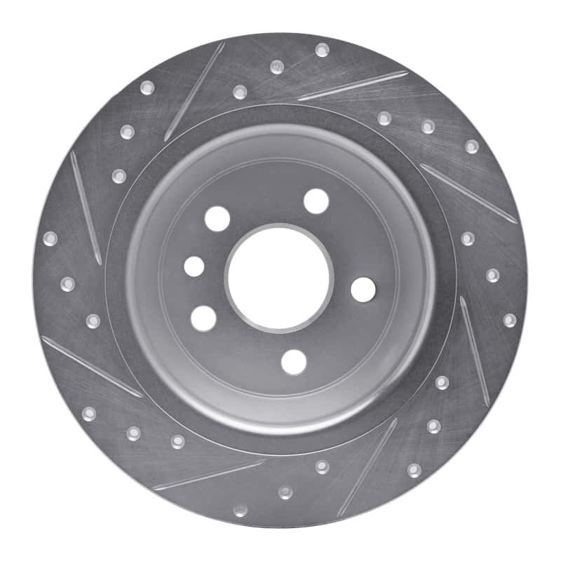 R1 Concepts — R1 09-15 Ford Focus RS (Mexico) Rear Right Drilled & Slotted Silver Brake Rotor
R1 Brake Rotor Drill - view 5