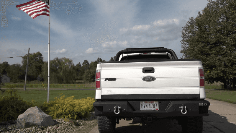 Fishbone Offroad — Fishbone Offroad 09-14 Ford F150 Rear Bumper - Black - view 3