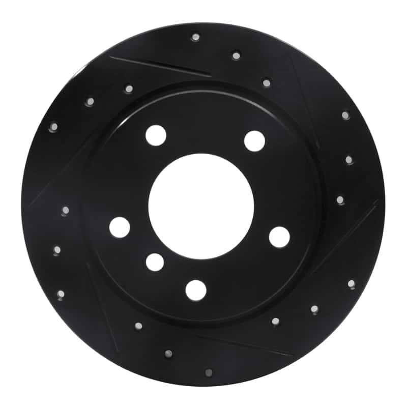 R1 Concepts — R1 91-99 BMW 323I Rear Right Drilled & Slotted Black Brake Rotor
R1 Brake Rotor Drill - view 1
