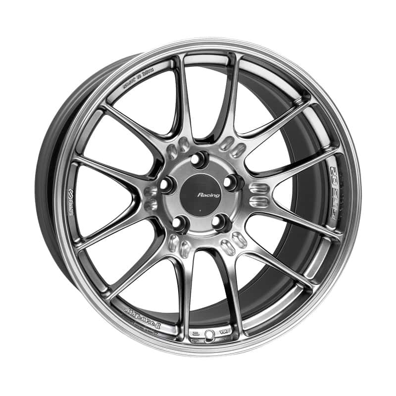 Enkei — Enkei GTC02 18x9.5 5x114.3 15mm Offset 75mm Bore Hyper Silver Wheel
enk534-895-6515HB
 - view 1