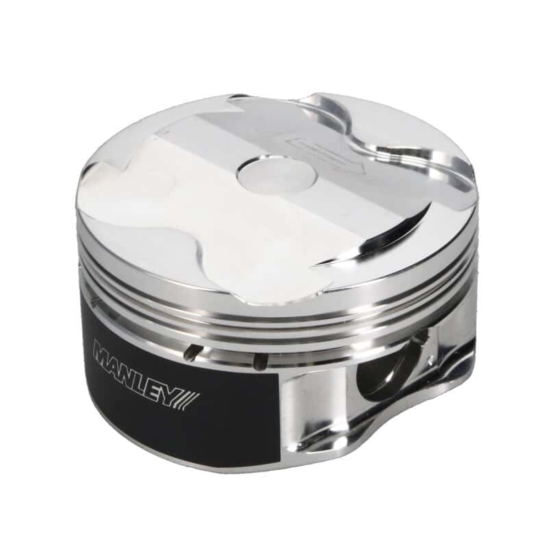 Manley Performance — Manley 2018+ Ford Coyote 5.0L DOHC +1cc Dish 3.662in Bore 11:1 CR Platinum Extreme Duty Piston Set
Piston Set - view 5