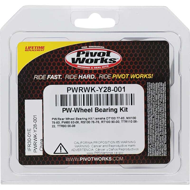 Pivot Works — Pivot Works 83-06 Yamaha PW80 Rear Wheel Bearing Kit - view 4