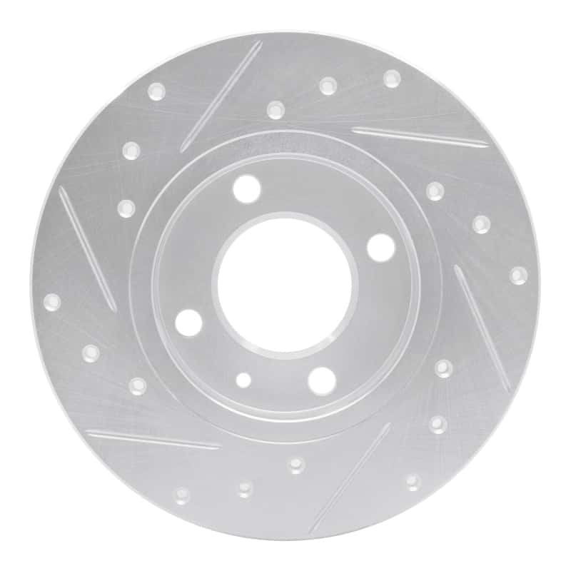 R1 Concepts — R1 73-05 Audi Coupe Front Right Drilled & Slotted Silver Brake Rotor
R1 Brake Rotor Drill - view 5