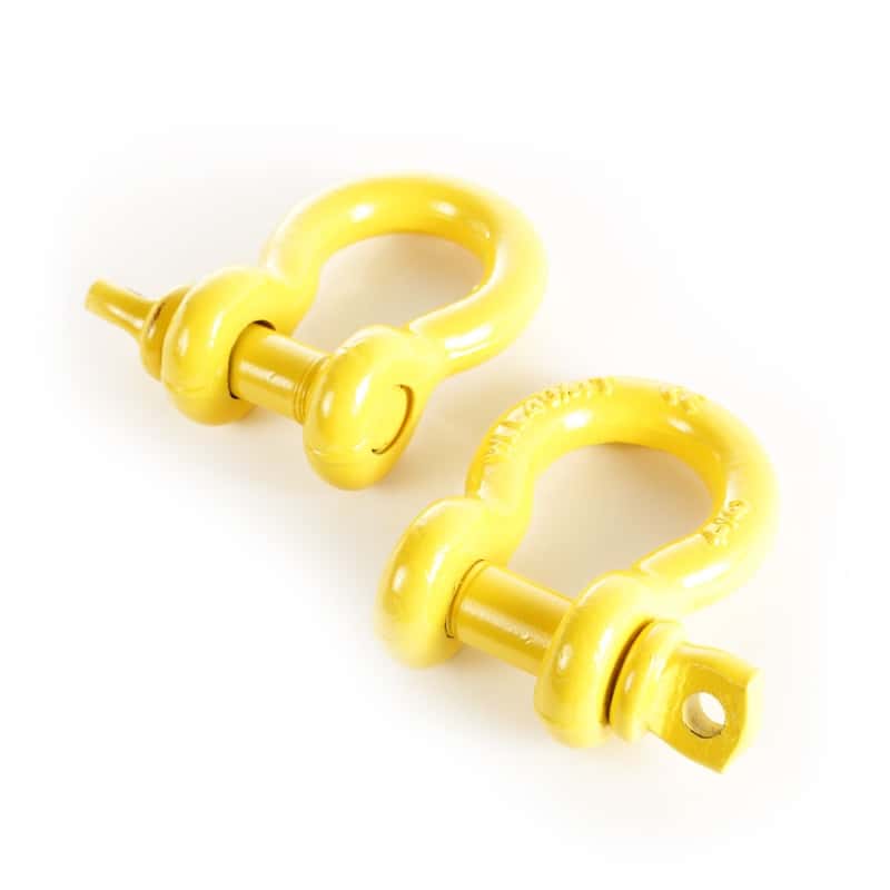 Rugged Ridge — Rugged Ridge Yellow 3/4in D-Rings
OFFROAD_RECOVERY - view 2