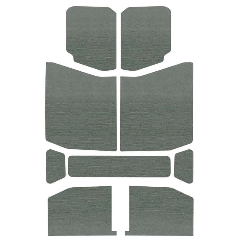 DEI — DEI 18-23 Jeep Wrangler JL 4-Door Boom Mat Headliner - 9 Piece - Gray
Sound Dampening Kit - view 1