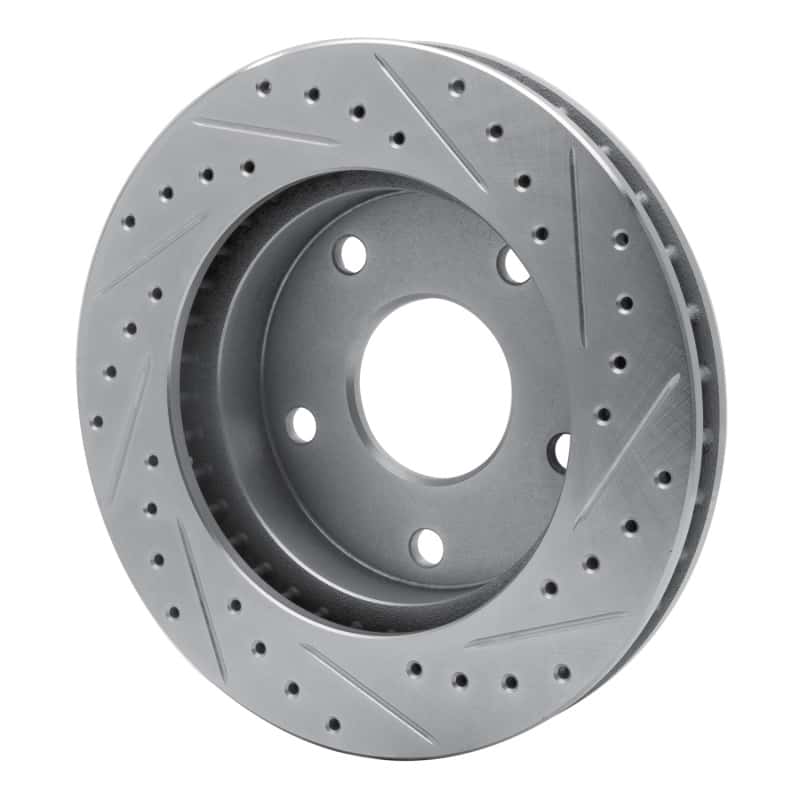 R1 Concepts — R1 94-99 Dodge Ram 1500 Pickup Front Left Drilled & Slotted Silver Brake Rotor
R1 Brake Rotor Drill - view 4