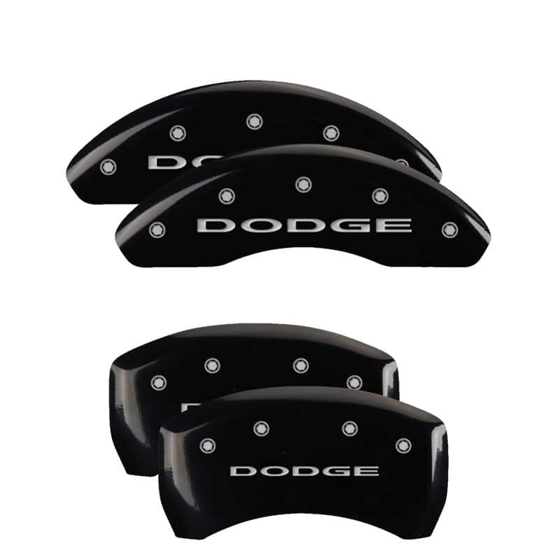MGP — MGP 4 Caliper Covers Engraved Front & Rear With out stripes/Dodge Black finish silver ch
Caliper Covers - view 1