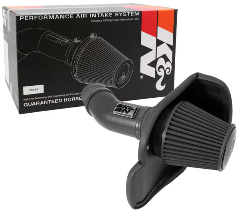 K&N Engineering — K&N 11-13 Dodge Challenger V8/12-13 Charger V8 / 12-13 Chrysler 300 Black Performance Intake Kit
Performance Air Inta
Air Intake System - view 12